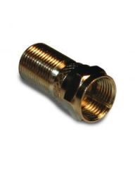 F-Type Jack to F-Type Plug Adapter 75 Ohm Straight