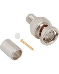 BNC Straight Crimp Plug Belden 1695A Belden 4694P 75 Ohm 12G Optimized