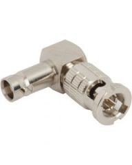 HD-BNC Plug to HD-BNC Jack 75 Ohm Right Angle 12G Optimized