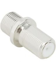 F-Type Jack to F-Type Jack Adapter 75 Ohm Straight