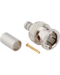 BNC Straight Crimp Plug Belden 1505A AT&T 734 75 Ohm