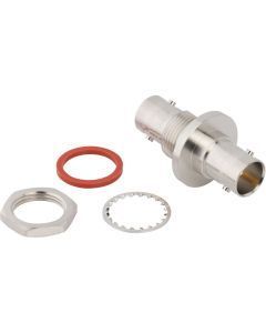 BNC Jack to BNC Jack Adapter 75 Ohm Straight Bulkhead