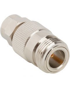F-Type Plug to N-Type Jack Adapter 75 Ohm Straight