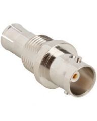 BNC Jack to BNC Push-on Plug Adapter 75 Ohm Straight Bulkhead