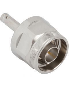 N-Type Plug to HD-BNC Jack Adapter 75 Ohm Straight