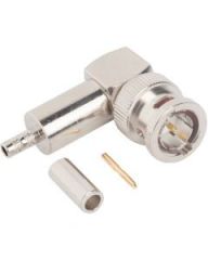 BNC Right Angle Crimp Plug AT&T 735 AT&T 735A Belden 735A1 75 Ohm