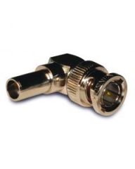 BNC Right Angle Crimp Plug Belden 1505A AT&T 734 75 Ohm