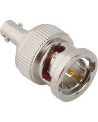 BNC Plug to HD-BNC Jack Adapter 75 Ohm Straight