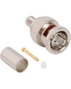BNC Straight Crimp Plug Belden 4505P AT&T 734 75 Ohm 12G Optimized