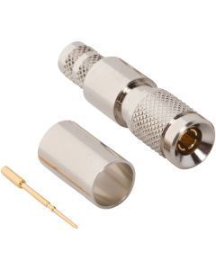 1.0-2.3 Straight Crimp Plug Belden 1694A 75 Ohm