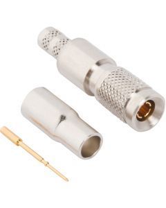 1.0-2.3 Straight Crimp Plug Belden 1855A 75 Ohm