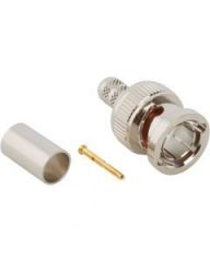BNC Straight Crimp Plug RG-59 RG-62 75 Ohm