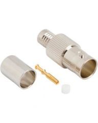 BNC Straight Crimp Jack Belden 1694A Belden 4694R 75 Ohm 12G Optimized