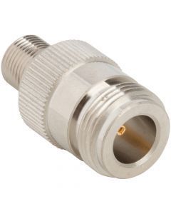 F-Type Jack to N-Type Jack Adapter 75 Ohm Straight