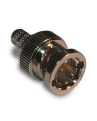 BNC Straight Crimp Plug RG-59 20AWG RG-59DS 75 Ohm