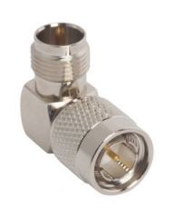 TNC Jack to TNC Plug Adapter 75 Ohm Right Angle