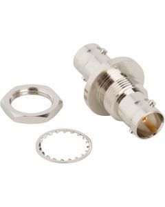 BNC Jack to BNC Jack Adapter 75 Ohm Straight Bulkhead