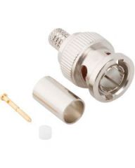 BNC Straight Crimp Plug Belden 1505A Belden 4505R AT&T 734 75 Ohm 12G Optimized
