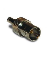 1.0-2.3 Jack to BNC Jack Adapter 75 Ohm Straight Bulkhead