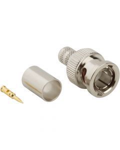 BNC Straight Crimp Plug RG-6 75 Ohm