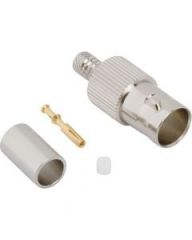 BNC Straight Crimp Jack Canare L-3.3CUHD 75 Ohm 12G Optimized