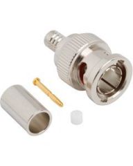 BNC Straight Crimp Plug Canare L-3.3CUHD 75 Ohm 12G Optimized