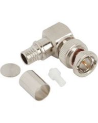 BNC Right Angle Crimp Plug Belden 1794A Belden 4794R 75 Ohm 12G Optimized