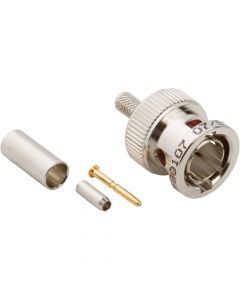 BNC Straight Crimp Plug RG-179 Belden 179DT 75 Ohm