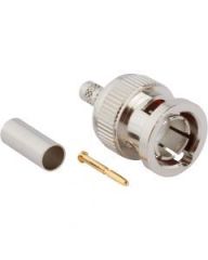 BNC Straight Crimp Plug Belden 1855A 75 Ohm