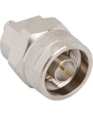 N-Type Plug to HD-BNC Jack Adapter 75 Ohm Straight