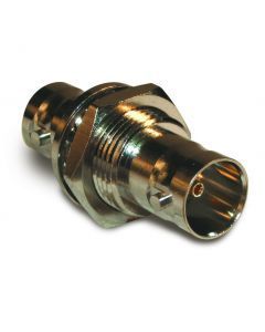 BNC Jack to BNC Jack Adapter 75 Ohm Straight Bulkhead