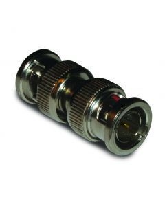 BNC Plug to BNC Plug Adapter 75 Ohm Straight