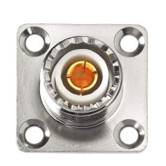 Superbat wlaniot SO 239 Connectors SO239 UHF Female Jack RF Coax Connector 4 Hole Flange Chassis Mount Solder Straight for LMR-400 Coaxial Cable 2Pcs