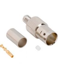 BNC Straight Crimp Jack Belden 4505P 75 Ohm 12G Optimized