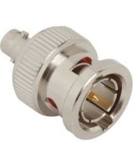 BNC Plug to HD-BNC Jack 75 Ohm Straight 12G Optimized