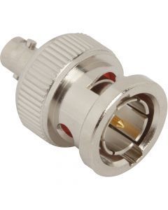 BNC Plug to HD-BNC Jack 75 Ohm Straight 12G Optimized