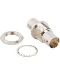 BNC Jack to BNC Jack Adapter 75 Ohm Straight Bulkhead