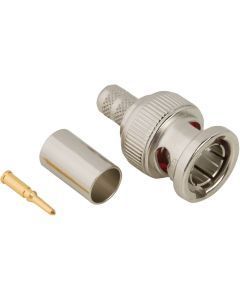 BNC Straight Cable Plug RG-59 RG-62 75 Ohm