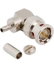 BNC Right Angle Crimp Plug AT&T 735 AT&T 735A Belden 735A1 75 Ohm