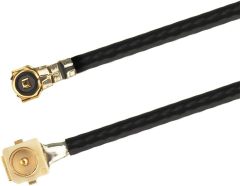 Superbat MHF4/IPEX4/IPX4 to U.FL Cable (10cm/3.9") MHF4 Female to IPX (IPEX/UFL) Male RF Pigtail Cable 1.13MM Low-Loss Extension Cable 2-Pack