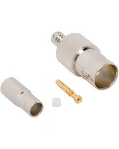 BNC Straight Crimp Jack Belden 1855A Belden 4855R Belden 4855P 75 Ohm 12G Optimized