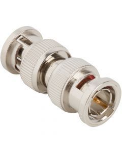 BNC Plug to BNC Plug Adapter 75 Ohm Straight