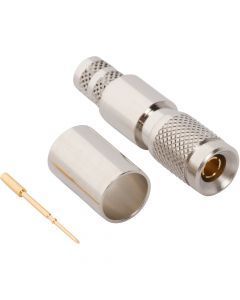 1.0-2.3 Straight Crimp Plug Belden 1694A 75 Ohm