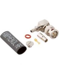 BNC Right Angle Crimp Plug Belden 1855A Belden 4855R Belden 4855P 75 Ohm IP67 12G Optimized