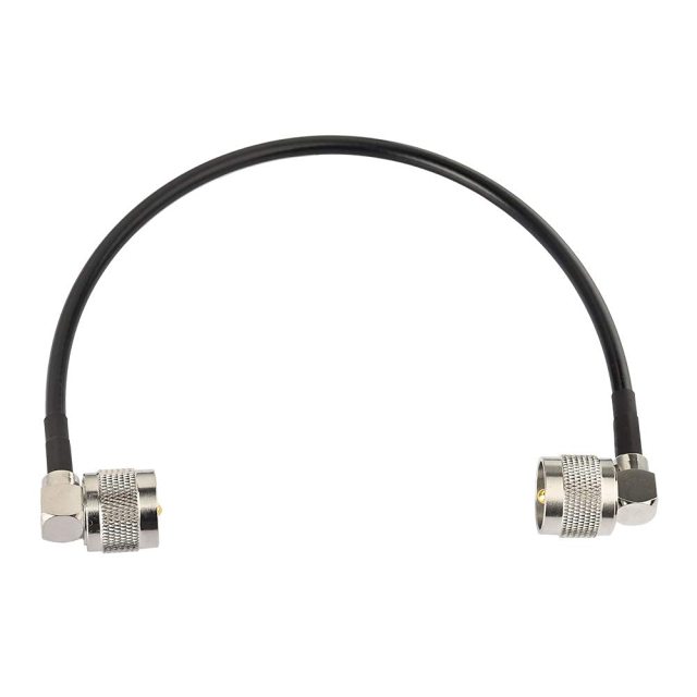Superbat PL-259 Jumper Cable UHF (Pl259) Male to Male Low Loss Digital RG58 Coax Cable (12 Inch RG58) for HAM & CB Radio,Antenna Analyzer,Dummy Load,SWR Meter 2-Pack