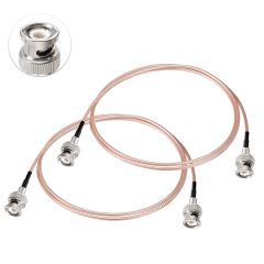 Superbat BNC Cable 50 Ohm BNC Male to Male Connector Coaxial Cable (3ft, RG316) for Antenna Scanners Router or Handheld Ham Radios etc. 2pcs