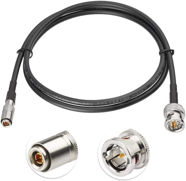 Superbat HD SDI Cable Blackmagic BNC Cable, DIN 1.0/2.3 to BNC Male Cable (Belden 1855A) 3ft for Blackmagic BMCC/BMPCC Video Assist 4K Transmissions HyperDeck Kameras