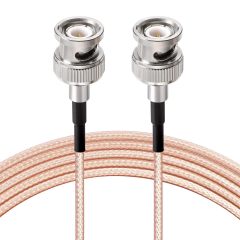 Superbat BNC Cable 50 Ohm BNC Male to Male Connector Coaxial Cable (3ft, RG316) for Antenna Scanners Router or Handheld Ham Radios etc. 2pcs