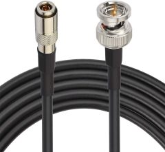 Superbat 3G 6G SDI Cable Blackmagic BNC Cable DIN 1.0/2.3 to BNC SDI Cable 3ft (Belden 1855A) for Blackmagic BMCC/BMPCC Video Assist 4K Transmissions HyperDeck Cameras 2-Pack
