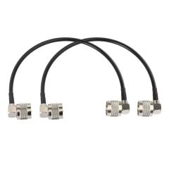 Superbat PL-259 Jumper Cable UHF (Pl259) Male to Male Low Loss Digital RG58 Coax Cable (12 Inch RG58) for HAM & CB Radio,Antenna Analyzer,Dummy Load,SWR Meter 2-Pack